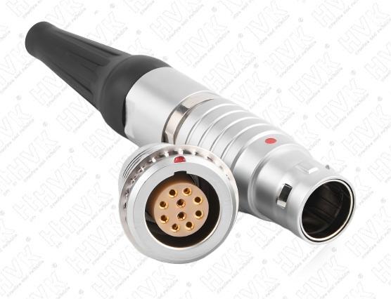 2B10芯推拉自鎖航空插頭