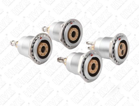 氣、電、同軸混裝航空插座