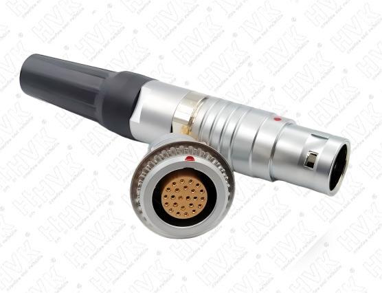 3B24芯推拉自鎖航空插頭